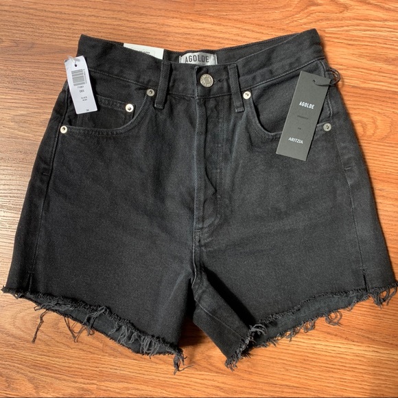 Agolde Pants - Agolde Tidal Dee Super Hi Rise shorts